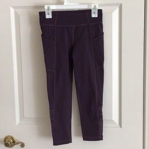 Athleta Girl Purple Capris